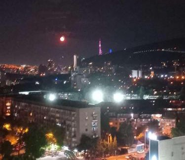 Saburtalo Apartment | apartment in Tetris building Piramida, 150m from the State subway