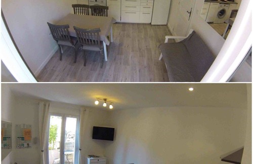 Hyeres Apartment | Apartment in villa, sea view from bedrooms
