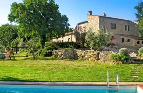 Gambassi Terme Villa | Apartment in villa with pool, A/C, WIFI, TV, terrace, panoramic view, close to San Gimignano