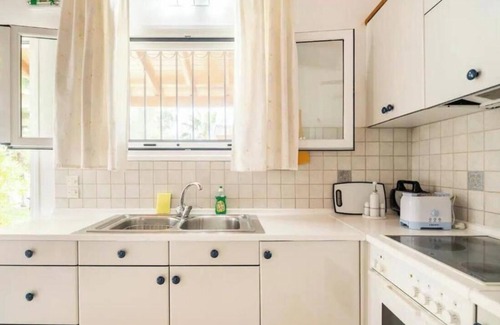 Ag. Georgios Apartment | Apartment 'Kassandra Two-Bedroom Bungalow Pool' with Shared Pool, Wi-Fi and Air Conditioning