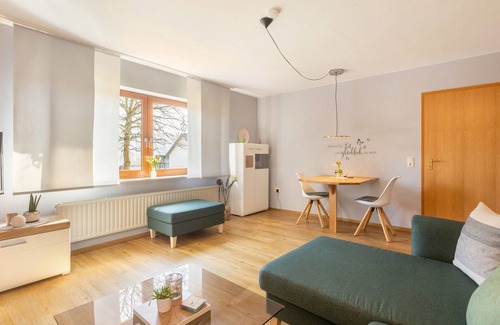 Edertal Apartment | Apartment 'Klein Und Fein' with Private Terrace, Private Garden and Wi-Fi