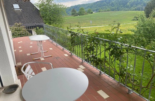 Steinen Apartment | Apartment 'Kropp' with Mountain View, Balcony and Wi-Fi