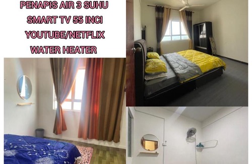 Kampung Ladang Tok Pelam Apartment | Apartment Ladang Tok Pelam Sea View ,Berdekatan Pantai Batu Burok,KTCC,Hospital,Drawbridge by Homestay Seri Terengganu