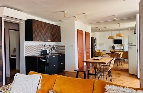 Soorts-Hossegor Apartment | Apartment, large terrace with sea view, air conditioning, 100M from Hossegor beach.
