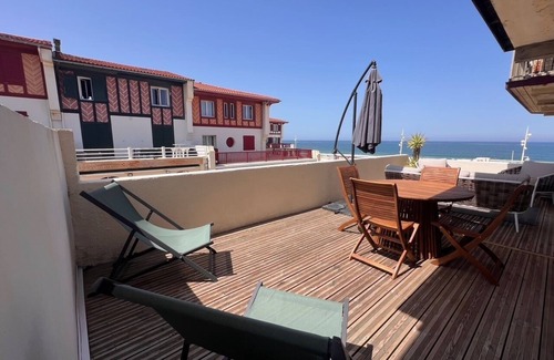 Soorts-Hossegor Apartment | Apartment, large terrace with sea view, air conditioning, 100M from Hossegor beach.