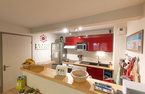 Sers Apartment | Apartment 'Le Bois De Marie' with Mountain View, Private Terrace and Wi-Fi
