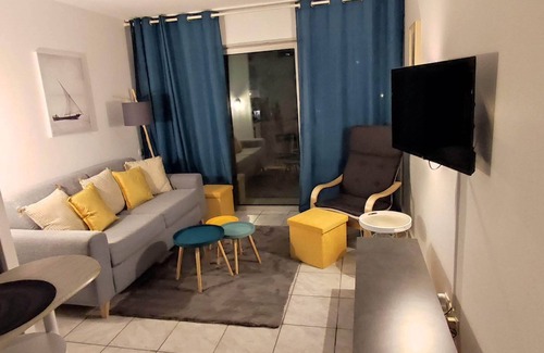 La Bocca Apartment | Apartment located in a 600-unit residence 3 minutes from the sea!