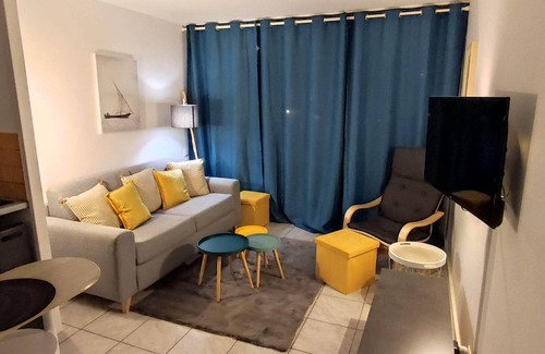 La Bocca Apartment | Apartment located in a 600-unit residence 3 minutes from the sea!