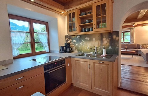 Inzell Apartment | Apartment Mühlenrad for 2 persons in the Ödmühle, 1 bedroom, 65m²