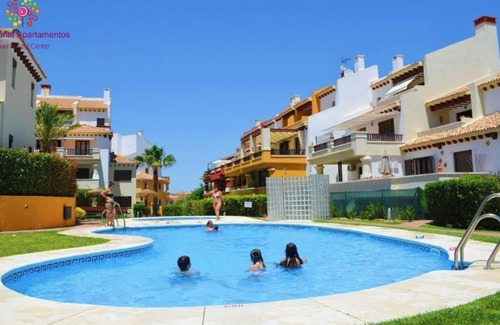 Costa Esuri Apartment | Apartment "Marina Azul Golf" with Shared Pool & Wi-Fi