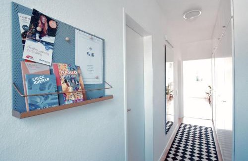 Krefeld Apartment | Apartment mit Balkon - Netflix - nahe Messe Düsseldorf