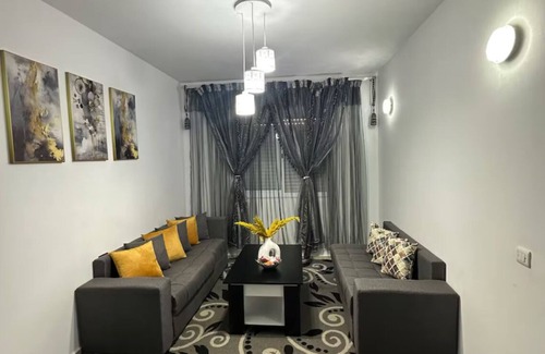 Bouznika Apartment | Apartment Moroccan in Bouznika with 3 Bedrooms & 2 Bathrooms & living room