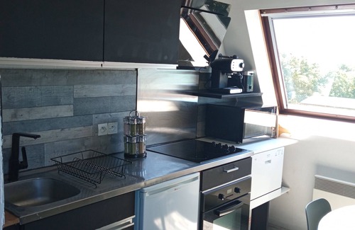 Benerville-sur-Mer Apartment | Apartment - Near Deauville - 180° sea view - 4 people