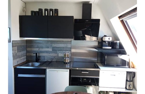 Benerville-sur-Mer Apartment | Apartment - Near Deauville - 180° sea view - 4 people