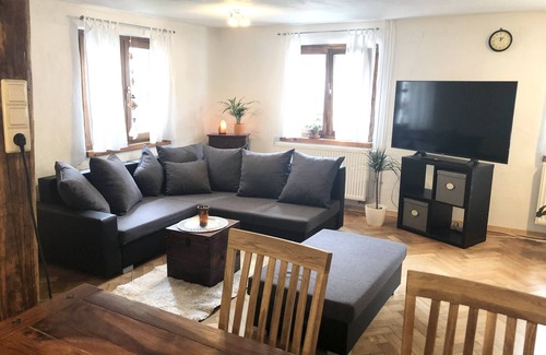 Pfullendorf Apartment | Apartment 'near the city lake' with Shared Terrace and Wi-Fi