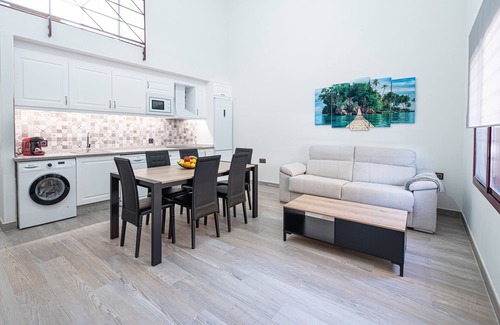 Isla Cristina Apartment | Apartment "Ocean Suites A4" with Terrace and Wi-Fi