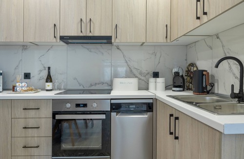 Mastichari Apartment | Apartment 'One with Private Pool' with Private Pool, Wi-Fi and Air Conditioning