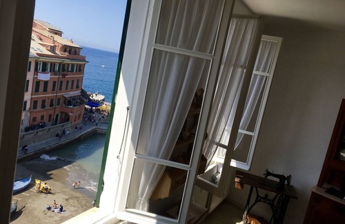 Vernazza Apartment | Apartment overlooking Vernazza's beautiful Marconi Square.