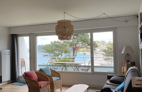 Perros-Guirec Apartment | Apartment Perros-Guirec - with Trestraou beach at the foot of the apartment