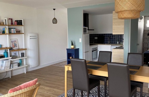 Perros-Guirec Apartment | Apartment Perros-Guirec - with Trestraou beach at the foot of the apartment