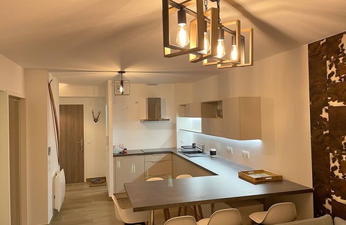 La Mongie Apartment | Apartment-Premium-Ensuite with Bath-Mountain view
