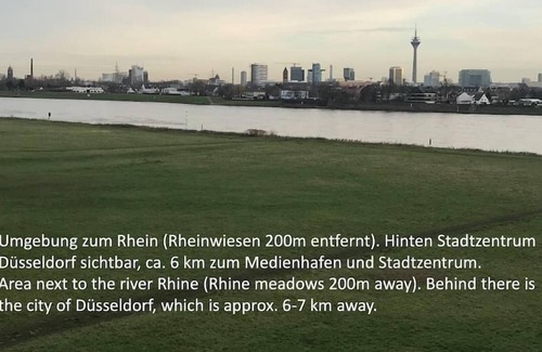 Hammfeld Condo | ☆ Apartment Rhine | Central | Balcony | tradefair