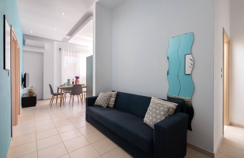 Ixia Apartment | Apartment 'Rhodes Sea Ialysos' with Balcony, Wi-Fi and Air Conditioning