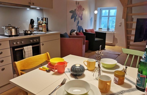 Neuwilthen Apartment | Apartment "Rose" - Apartments Gutshof Schirgiswalde
