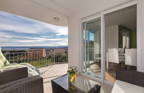 Punat Apartment | Apartment Salvagno - Two Bedroom Apartment with Balcony and Sea View