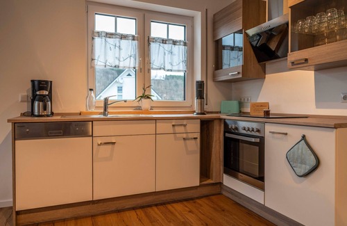 Schmallenberg Apartment | Apartment 'Sauerland' with Mountain View, Private Terrace and Wi-Fi