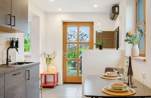 Passau Apartment | Apartment 'Schöanuer Hof - Wohnung Rosalie' with Private Terrace, Wi-Fi and Air Conditioning