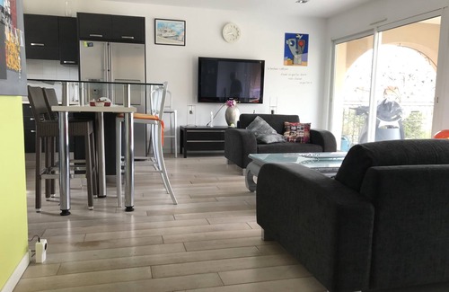Marine de Saint Ambroggio Apartment | Apartment, sea view, large terrace, sleeps 5