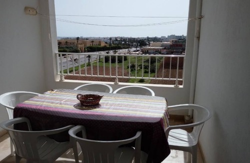 Mahdia Apartment | apartment seen on turquoise sea