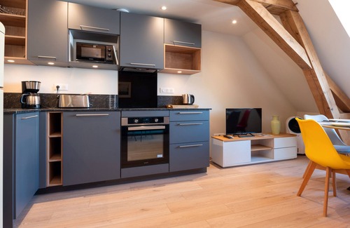 Le Palais Apartment | Apartment 'Seigneurie Fouquet - Gaspareau' with Wi-Fi