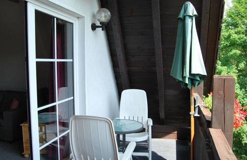 Walkenried Apartment | Apartment-Standard-Private Bathroom-Garden view-Typ A Balkon 13