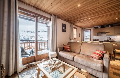 Flaine Apartment | Apartment "Superb Duplex - Résidence Alpine" with Private Terrace, Balcony and Wi-Fi