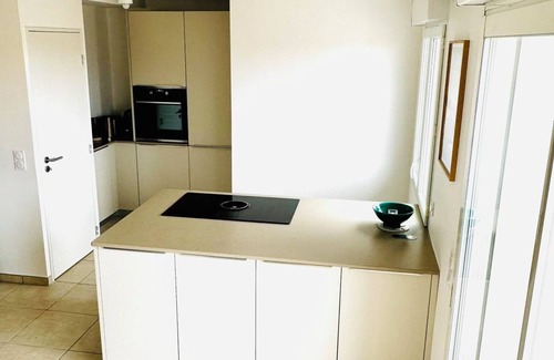 Mimizan-Plage Apartment | Apartment 'Superbe Duplex Au Pied De La Plage' with Private Terrace, Wi-Fi and Air Conditioning
