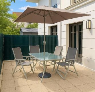 L'Isle-Adam Apartment | Apartment T2 L'Isle Adam, Garden Terrace
