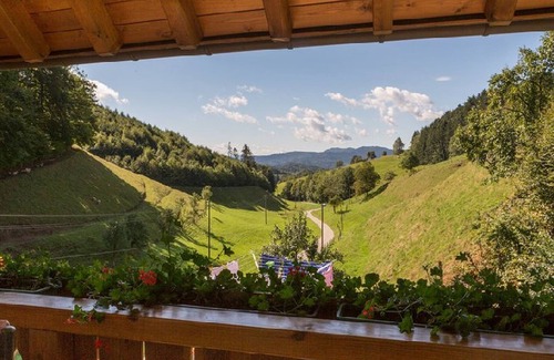Gengenbach Apartment | Apartment 'Talblick' with Shared Terrace, Shared Garden and Wi-Fi