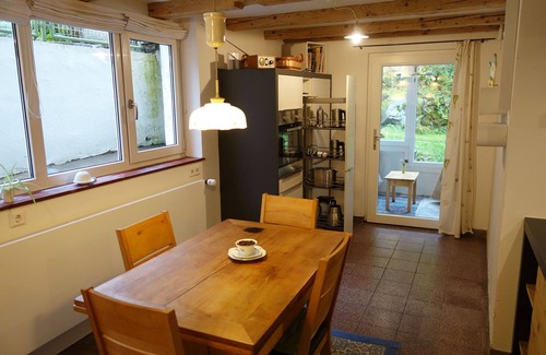 Guetenbach Apartment | Apartment 'Teich 11, 126 sqm' with Shared Terrace, Garden and Wi-Fi
