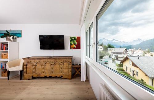 St. Moritz Apartment | Apartment Tinus - Toplage in Sankt Moritz Dorf