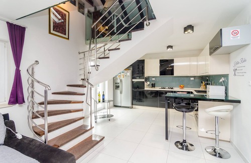 Lapad Apartment | Apartment Villa Mikica - Four Bedroom Duplex Apartment with Terrace and Partial Sea View