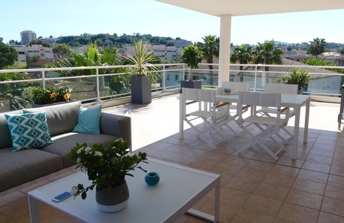 Plaine de la Brague Apartment | APARTMENT VILLA ON THE ROOF, TERRACE SEA VIEW