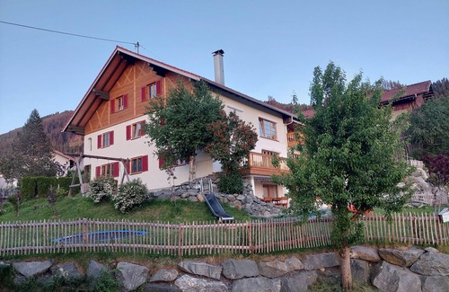Wertach Apartment | Apartment 'Wildschütz' with Shared Terrace, Shared Garden and Wi-Fi