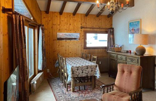 La Clusaz Apartment | Apartment with balcony facing the ski slopes