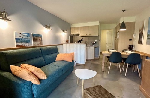 Belle Dune Apartment | Apartment with terrace overlooking the golf course