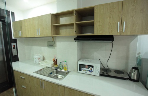 District 1 Condo | Apartment with Kitchen view to Ben Thanh Market