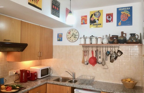 Peyia Town Apartment | Apartment with large private terrace, panoramic views, 8 min drive from beach.