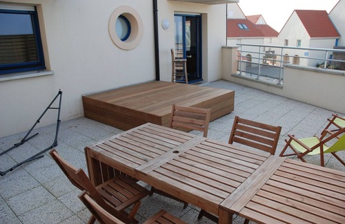Wissant Apartment | Apartment with large terrace facing the sea, Wissant