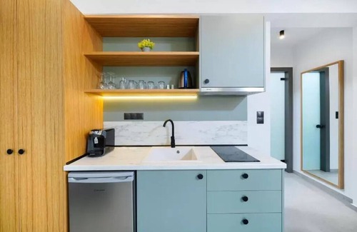 Thasos Town Apartment | Apartment with Mountain View 38sqm - Olia Thassos Luxury Apartments